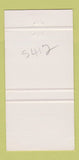 Matchbook Cover - August Jack Motor Inn Squamish BC 30 Strike