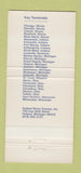 Matchbook Cover - Holland Motor Express Trucking 30 Strike