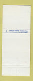 Matchbook Cover - Festival Disney Walt Disney France 30 Strike