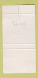 Matchbook Cover Stan & Betty Payne Island View Lounge Fleur De Lys NF 30 Strike