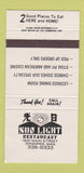 Matchbook Cover - Sun Light Restaurant Winnipeg MB 30 Strike