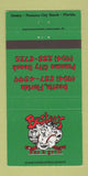 Matchbook Cover - Buster's Bar Grill Destin Panama City Beach FL 30 Strike