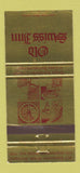 Matchbook Cover - Old Swiss Inn Winnipeg MB 30 Strike