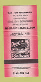 Matchbook Cover - White Spot Drive In Winnipeg MB WEAR 30 Strike