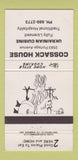 Matchbook Cover - Cossack House Ukrainian Winnipeg MB 30 Strike