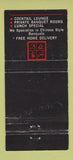 Matchbook Cover - Asia House Restaurant Winnipeg MB 30 Strike