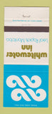 Matchbook Cover - Whitewater Inn Leaf Rapids MB 30 Strike