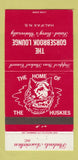 Matchbook Cover - Gorsebrook Huskies Halifax NS St Mary's University 30 Strike