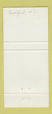Matchbook Cover - Old Mill Tavern Bedford NS 30 Strike