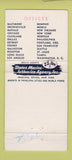 Matchbook Cover - States Marine Lines shipping  30 Stick