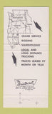 Matchbook Cover - Wilhelm Trucking ID CA OR WA 30 Strike