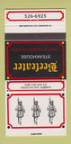 Matchbook Cover - Beefeater Steak House Medicine Hat AB 30 Strike