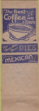 Matchbook Cover - Elk's Cafe San Antonio TX