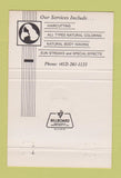 Matchbook Cover - Domenic Brandi III Beauty Salon Pittsburgh PA 40 Strike