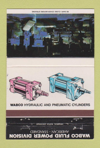Matchbook Cover - Wabco Fluid Power Division Cleveland OH Lexington KY 40 Strike