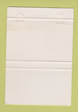 Matchbook Cover - Showtime Movie Channel Cable TV 40 Strike