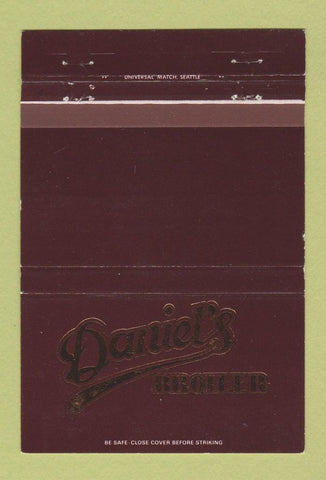 Matchbook Cover - Daniel's Broiler Seattle WA 40 Strike