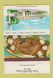 Matchbook Cover - Vermilion Bank and Trust Kaplan LA 40 Strike