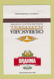 Matchbook Cover - Brahma Chopp Churrascaria New York City 40 Strike