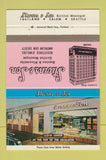 Matchbook Cover - Stevens & Soms Gems Portland Salem OR Seattle WA 40 Strike