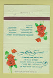 Matchbook Cover - Main Street Flowers South River NJ 40 Strike