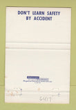 Matchbook Cover - Western Electric Oklahoma City OK Bell Telephone 40 Strike