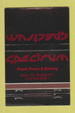 Matchbook Cover - Epectrum Medford NY Restaurant 40 Strike