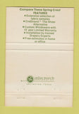 Matchbook Cover - Spring Crest Custom Drapes Brea CA 40 Strike