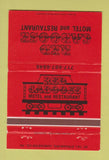 Matchbook Cover - Red Caboose Motel Restaurant Strasburg PA WEAR 40 Strike