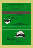 Matchbook Cover - Reggi'es British Pub Norfolk VA Atlanta GA 40 Strike