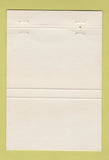 Matchbook Cover - Raceland Bank and Trust Raceland LA Galliano 40 Strike