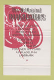 Matchbook Cover - Bookbider's Philadelphia PA 40 Strike