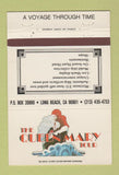 Matchbook Cover - The Queen Mary Tour Long Beach CA 40 Strike