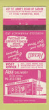 Matchbook Cover - Rexall Norgold Pharmacy Drug Winnipeg MB WEAR 30 Strike