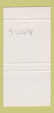 Matchbook Cover - Fantasia Restaurant Nanaimo BC 30 Strike