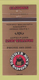 Matchbook Cover - Brother Jon's Restaurant Vancouver BC 30 Strike