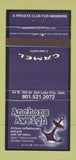 Matchbook Cover - Anchors Aweigh Salt Lake City UT Camel Cigarettes 30 Strike