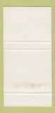 Matchbook Cover - Crooked River Cabins Hart Highway BC 30 Strike