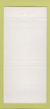 Matchbook Cover - Bill Allan Governor's Mansion Jackson MS Mississippi 30 Strike