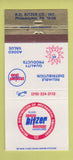 Matchbook Cover - Bitzer Fluid Handlers Philadelphia PA 30 Strike
