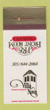 Matchbook Cover - JR's Front Room Villa Nova Winter Park FL SAMPLE 30 Strike