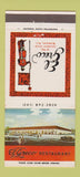Matchbook Cover - El Greco Restaurant Bricktown NJ 30 Strike