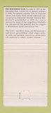 Matchbook Cover - Wisconsin Club Milwaukee WI WORN 30 Strike