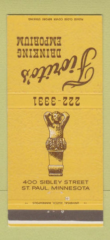 Matchbook Cover - Fiorito's Drinking Emporium St Paul MN 30 Strike