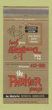 Matchbook Cover - Parker House Mendota MN 30 Strike