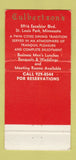 Matchbook Cover - Culbertson's St Louis Park MN WEAR 30 Strike