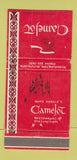 Matchbook Cover - Hans Skalle's Camelot Bloomington MN WEAR 30 Strike