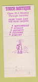 Matchbook Cover - Touch Boutique Flint MI 30 Strike