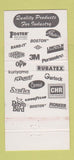 Matchbook Cover - Hanna Rubber Company Kansas City MO 30 Strike