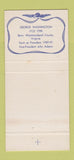 Matchbook Cover - Community Federal Savings George Washington WEAR 30 Strike